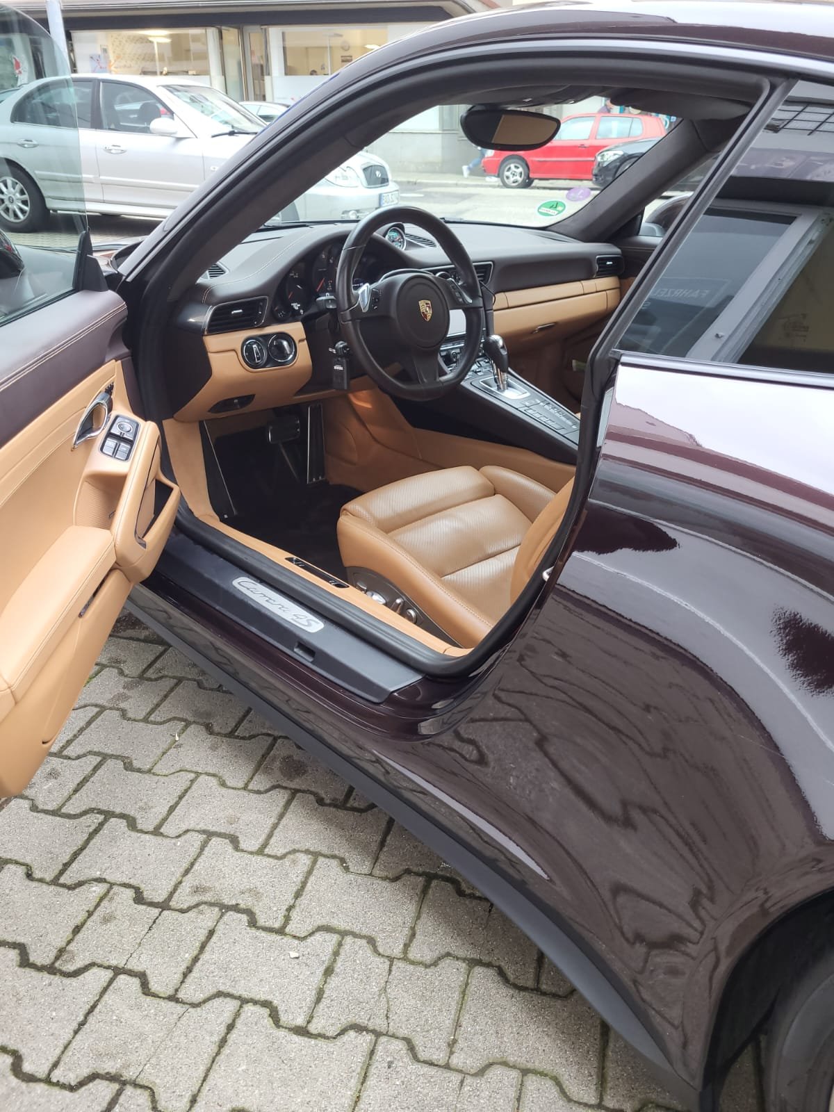 Aussaugen des Fußraumes 3